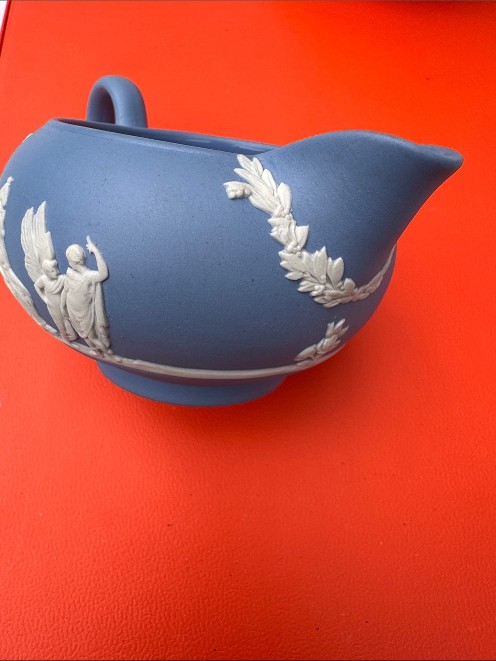 Vintage Wedgwood Jasperware Creamer (for tea set) - Picture 8 of 11